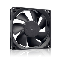 Ventilateur de refroidissement axial DC 80x80x25 mm 5V 8025 pour boîtier d'ordinateur, mini ventilateur 12V