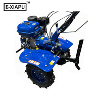 Mini-motoculteur à essence E-XIAPU Underquote 170f, machine agricole, cultivateur, tracteur à chenilles