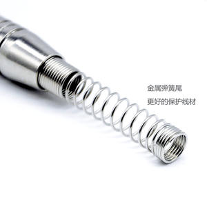 Conector de audio de 6.5mm, metálico, mono, para instrumentos, guitarra, amplificador, altavoz, mezclador, uso en escenario - Product Image 3