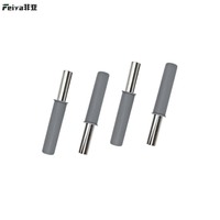 Dispositif d'amortissement hydraulique en silicone ODM/OEM - Amortisseur à fermeture douce pour accessoires de quincaillerie d'assemblage de meubles et d'armoires de cuisine