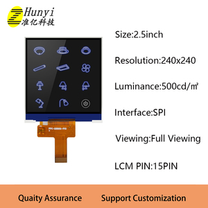 Quảng trường nhỏ <span class=keywords><strong>LCD</strong></span> module 2.51 inch 240*240 <span class=keywords><strong>LCD</strong></span> hiển thị SPI giao diện st7789t3 điều khiển cho thông minh/vẻ đẹp thiết bị màn hình y tế - Product Image 5