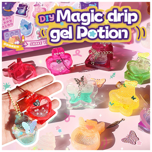 Unisex DIY Long Lanh Ma Thuật Epoxy Nhựa Kit Nga Phiên Bản Nhỏ Giọt Keo Giáo Dục 100Pcs Ít Thuật <span class=keywords><strong>S</strong></span>ĩ Tùy Chỉnh Đồ Chơi - Product Image 2