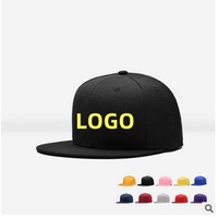 Topi bisbol kustom warna polos dengan gaya Sporty, topi musim panas kasual luar ruangan Hip Hop Logo bordir tangan