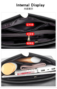 Luxury Handbags Purses Designer Shoulder Crossbody Messenger Bags Women Bag Ladies PU Leather <b>Tote</b> - Product Image 6