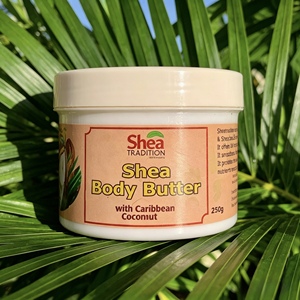 เชีย ทรานดิชั่น เทอร์เมอริก โคโคนัท เชีย ออร์แกนิค บอดี้ บัตเตอร์ 100 มล. ครีมบำรุงผิวจากธรรมชาติสำหรับทุกสภาพผิว - Product Image 1