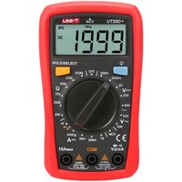 Uni-T UT33A+/UT33B+/UT33D+ Multimeter Digital LCD Presisi Tinggi Akurasi Tiga Setengah Digit Miniatur Ukuran Saku Tahan Panas Universal