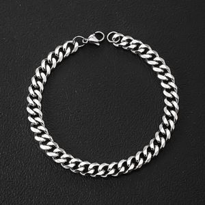 Bracelet Minimaliste en Acier Inoxydable pour Homme, Chaîne Cubaine Tendance et Inaltérable, Vente en Gros Disponible - Product Image 4