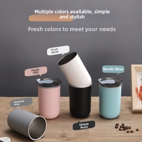 TY RTS 300ml Tasse isotherme en acier inoxydable pour café et thé au lait avec couvercle, isolation thermique 6-12 heures, affichage de la température, tasse de voyage portable