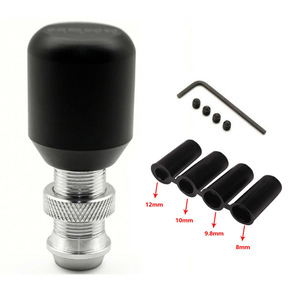 Car Gear <b>Shift</b> <b>Knob</b> Adjustable Aluminum Alloy Telescopic Manual Automatic Transmission 8mm 9.8mm 10mm 12mm - Product Image 1