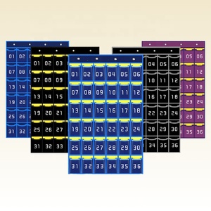 Số lớp học Túi bảng xếp hạng điện thoại di động chủ Túi tường cửa treo lưu trữ tổ chức - Product Image 1