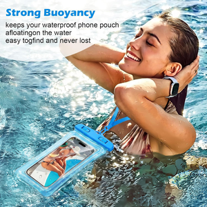 Étui Étanche pour Téléphone Portable, Sac <span class=keywords><strong>de</strong></span> Natation, Pochette Universelle pour <span class=keywords><strong>iPhone</strong></span> 17 16 15 14 13 12 1 Pro Max - Product Image 3