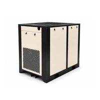 Kompresor Udara Sekrup 55kW 75HP 8 Bar Kompresor Sekrup Industri Hemat Energi Rendah Kebisingan untuk Manufaktur 3 Fasa 380V
