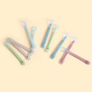 Es-Pro Venta al por Mayor de Productos de Silicona Personalizados para Bebés, Cuchara Suave para Niños, Cuchara para Recién Nacidos, Cuchara de Silicona para Alimentación de Bebés - Product Image 1