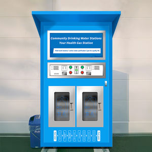 Compatible con funciones de pago de monedas y monedas de varios países, máquina expendedora automática de agua comunitaria, purificador de agua para ventas - Product Image 1