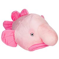 Peluche Poisson-Boule Super Douce Personnalisable de 12 Pouces, Jouet en Peluche Mignon de Dessin Animé Rempli de Coton PP pour Cadeaux d'Anniversaire pour Enfants
