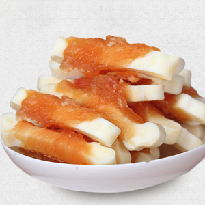Wholesale Healthy <strong>Dog</strong> Cat Treats and Food Molar Stick Cheese <strong>Bone</strong> Twined by Chicken Jerky Pet Snacks - Product Image 3