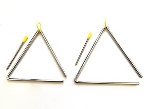 Wholesale 4 Inch Triangle Bell Orff Percussion Triangle for <b>Musical</b> Performance Durable Children's <b>Instrument</b> Accessory for Kids - Product Image 4