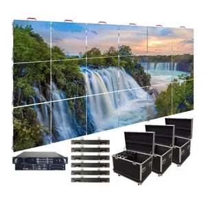 Outdoor P3 P5 P6 P2.5 3m x 2m Full Color Video Wall 5m x 3m Tela LED ao ar livre 6ft x 8ft 3840Hz Aluguel Display LED