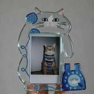 Cornice Fotografica in Acrilico Personalizzabile a Forma di Gatto, per Foto, <span class=keywords><strong>Istantanee</strong></span>, Esposizioni e Collezioni di Animali - Product Image 2