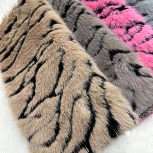 EX-Nhà Máy Giá Thảm, Áo Chăn Mềm Mại Và Thoải Mái Acrylic Nhân Tạo Fox Fur Jacquard Dài Đống Lông Thú Vải/ - Product Image 1