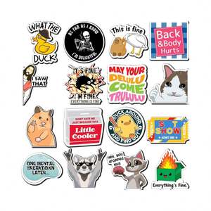 Carte de visite magnétique en papier au design Art Déco personnalisé, aimant de réfrigérateur, légère, imperméable, de forme ovale, cadeau publicitaire promotionnel - Product Image 2