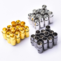 Accessoires de bricolage 6Mm boucle en métal extrémités de cordon détachables bouchons de verrouillage pour lacet vêtements de sport accessoires de corde
