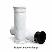 Manchons filtrants en maille PTFE haute efficacité, éprouvés par le temps, pour la filtration des fours à aluminium, résistants à la corrosion, filtre à poussière