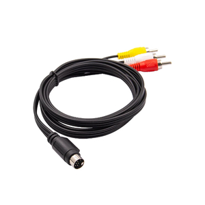 สายอะแดปเตอร์ 3RCA เป็น 9 พิน สำหรับกล่องทีวี สายสัญญาณเสียงและวิดีโอ 1.5 เมตร/5 ฟุต สายอะแดปเตอร์ RCA <span class=keywords><strong>AV</strong></span> สเตอริโอคอมโพสิต สายเกมสำหรับเครื่องเล่นเกม SEGAs Genesis - Product Image 6