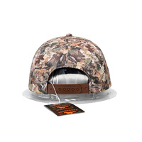 Casquette de baseball d'été en coton biologique 100 % personnalisable, style vintage, faible MOQ, écologique, camouflage