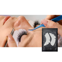 Autocollant en micro-mousse sans peluches pour extensions de cils, patchs en micro-mousse de 0,5 mm pour les yeux, patchs en mousse sous les yeux pour cils