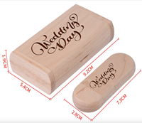 2 in 1 OTG USB Flash Drive Kayu Tipe-C USB 3.0 8GB 16GB OTG Pen Drive 32GB 64GB 128GB Dual Memory Stick untuk Smartphone