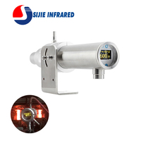 Sijie STRONG-SR-6016 Thermomètre IR robuste 600~1600 OEM/ODM IP65 en acier inoxydable pour utilisation à haute température dans l'industrie du fer et de l'acier