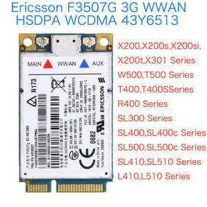Ericsson F3507G adaptor nirkabel tidak terkunci 3G WWAN HSDPA WCDMA EDGE GPS untuk Thinkpad X200t W500 T500 laptop 43Y6513 43Y6537 - Product Image 2