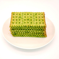 Galletas de Soda Crujientes y Saladas con Okra, Ricas en Calcio, 450g, Deliciosas para Niños