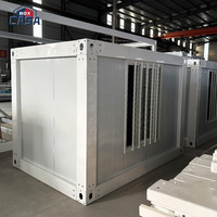 Vente en gros Grande niche pour chien en extérieur Conteneur plat préfabriqué en acier