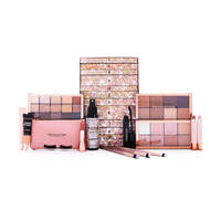 Boîte de calendrier de l'avent personnalisée OEM, maquillage, calendrier de beauté 12 jours, emballage en carton rigide, recyclable, gaufrage, revêtement UV