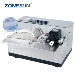 ZONESUN MY-380F 코딩 기계 반자동 솔리드 잉크 날짜 코딩 기계 자동 연속 날짜 코딩 기계