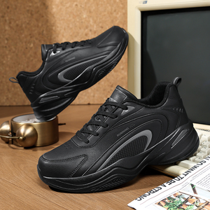 Scarpe da Ginnastica Casual Invernali Calde per Uomo con Logo Personalizzabile, Taglie Grandi fino a EU 47 US 13, Sneakers <span class=keywords><strong>in</strong></span> Pelle Neutra per Corsa - Product Image 6