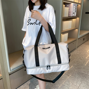 Bolsa de Deporte Impermeable con Separación para Ropa Seca y Mojada, Bolsa de Viaje de Gran Capacidad para Yoga, con Oxford Resistente, para Fin de Semana - Product Image 3