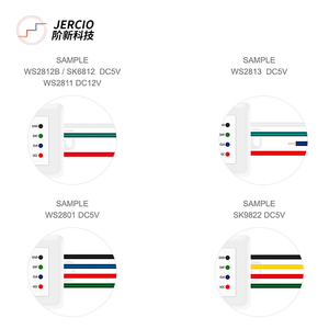 Ma Thuật Cá Nhân địa chỉ LED Strip app điều khiển DC5V-24V có thể kiểm soát IC (sk6812, tm1814, ucs16703, WS2812) - Product Image 3