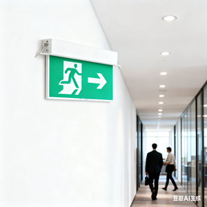 Xuất khẩu mô hình lõm dẫn dấu hiệu thoát hiểm khẩn cấp, sắt + Acrylic Vật liệu bảng điều khiển - Product Image 5