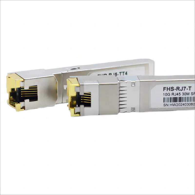 Émetteur-récepteur SFP en cuivre 10gBase-T compatible Cisco/Huawei/Juniper avec connecteur RJ45 30m cuivre SFP +-pour équipement à fibre optique