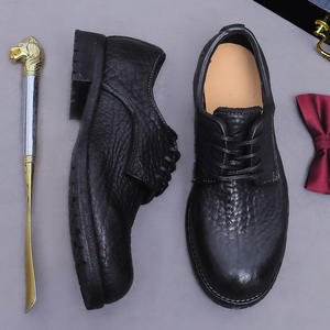 Chaussures en cuir pour hommes, nouvelle mode 2025, chaussures habillées italiennes, chaussures en cuir classiques pour hommes - Product Image 2