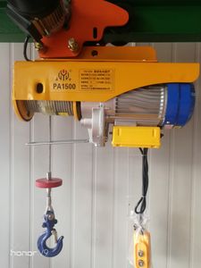 Kerekan tali kawat listrik Mini, Derek pengangkat 200kg 250kg 300kg <span class=keywords><strong>400kg</strong></span> 500kg 600kg 800kg 1000kg - Product Image 5