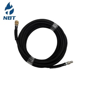 Tuyau de nettoyage <span class=keywords><strong>haute</strong></span> <span class=keywords><strong>pression</strong></span> NBT 5800Psi pour laveuse auto, tuyau en acier compatible avec les nettoyeurs <span class=keywords><strong>Karcher</strong></span> K2 K3 <span class=keywords><strong>K4</strong></span> K5 - Product Image 6