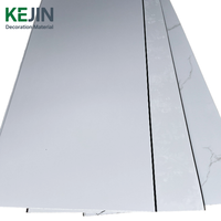 Panneaux muraux en PVC résistant au feu imperméable personnalisés en usine Tuiles de plafond Panneau en PVC