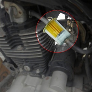 Universel 9mm Tuning Durable Voiture Moto Grand Inline Filtre À Carburant Essence 8mm Big Pipe Lines 5/16 "avec un Magmatic - Product Image 6