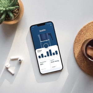 Innovativa bottiglia d'acqua con filtro avanzato per brocca da 8 tazze da 1.9 litri con filtro per l'acqua - Product Image 5