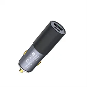 top seller car electronics accessories laptop USB car charger fast charging aluminum alloy mini pd 100w car charger