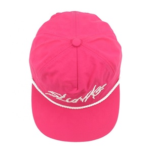 หมวกแก๊ปปักลายพิมพ์นูน 5 ชิ้น แบบขายส่ง พร้อมเชือกไนลอนและตัวล็อคแบบ Snapback - Product Image 5